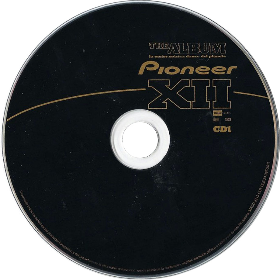 Cartula Cd1 de Pioneer The Album Volumen 12