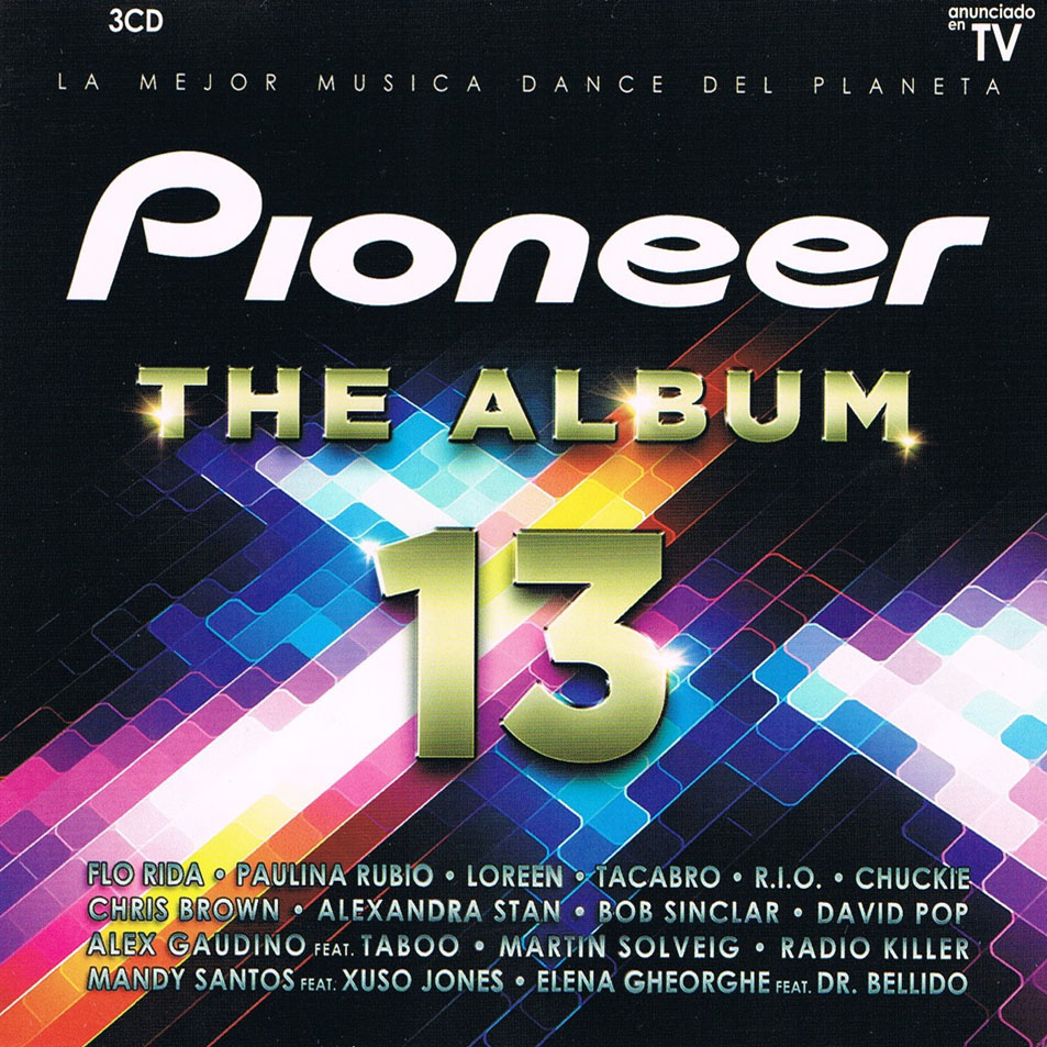 Cartula Frontal de Pioneer The Album Volumen 13