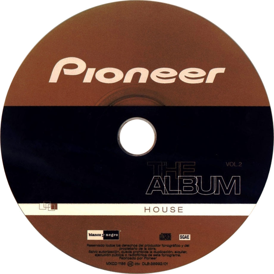 Cartula Cd de Pioneer The Album Volumen 2 House