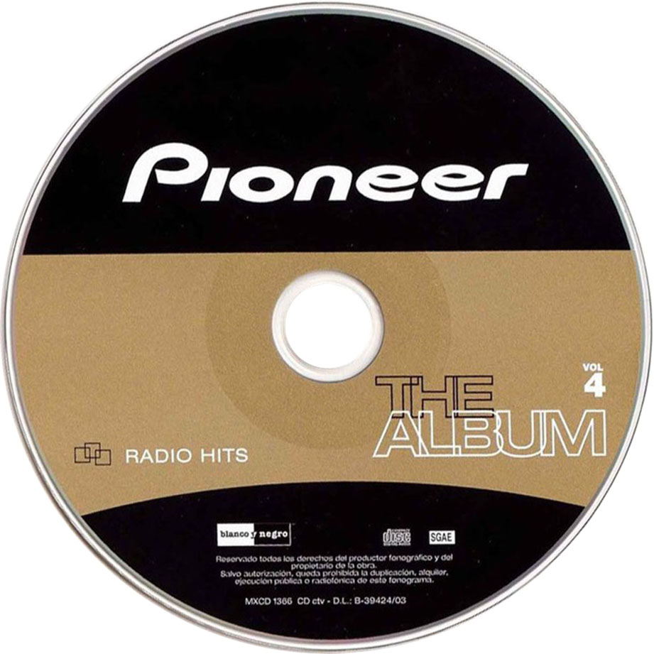 Cartula Cd1 de Pioneer The Album Volumen 4