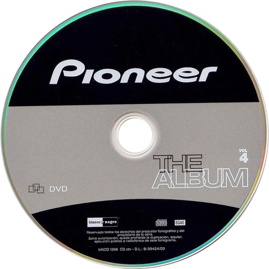 Cartula Dvd de Pioneer The Album Volumen 4