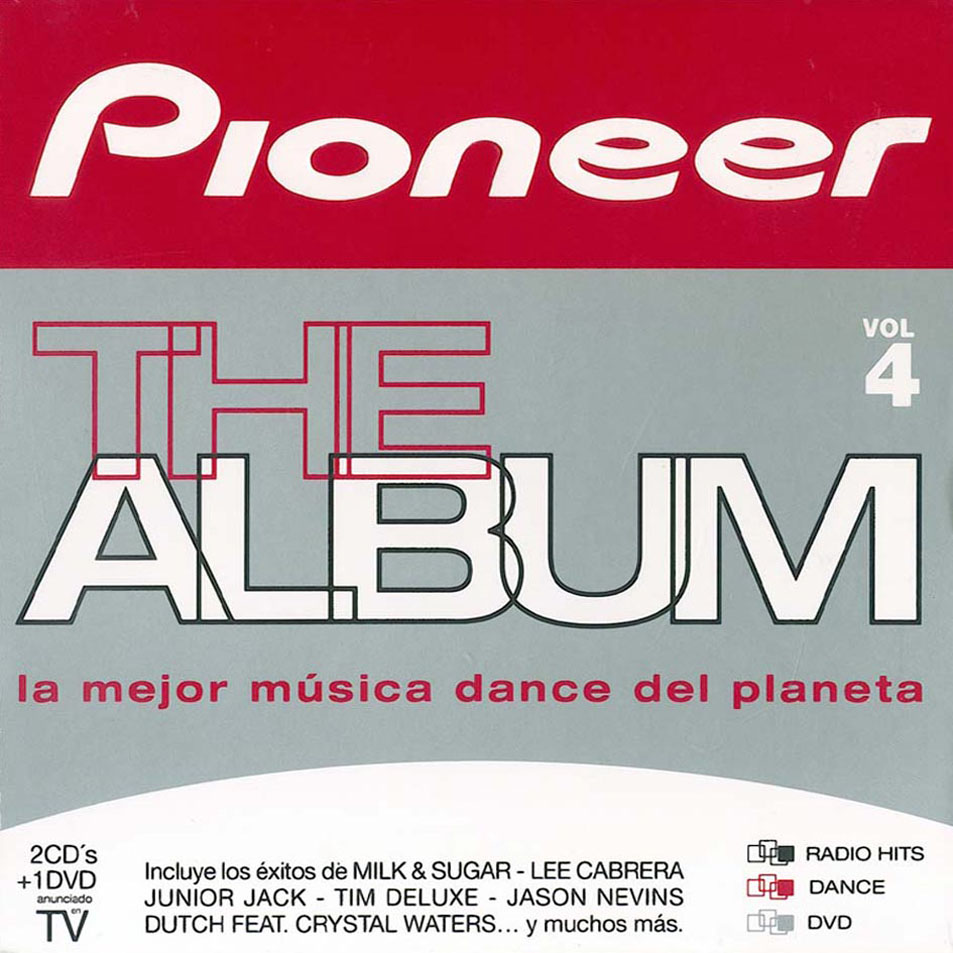 Cartula Frontal de Pioneer The Album Volumen 4