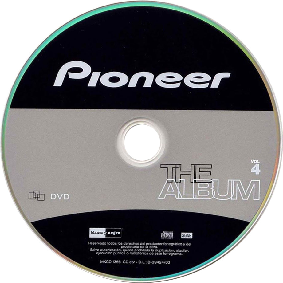 Cartula Dvd de Pioneer The Album Volumen 4 Dvd