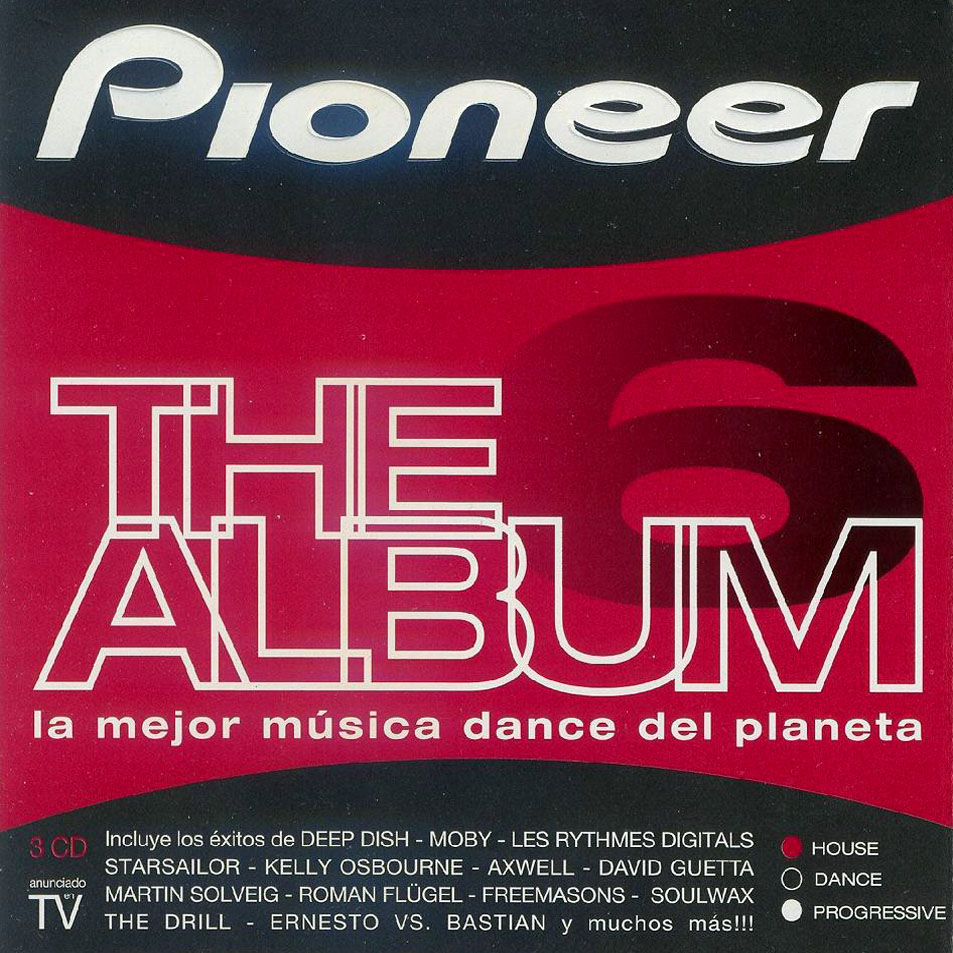 Cartula Frontal de Pioneer The Album Volumen 6