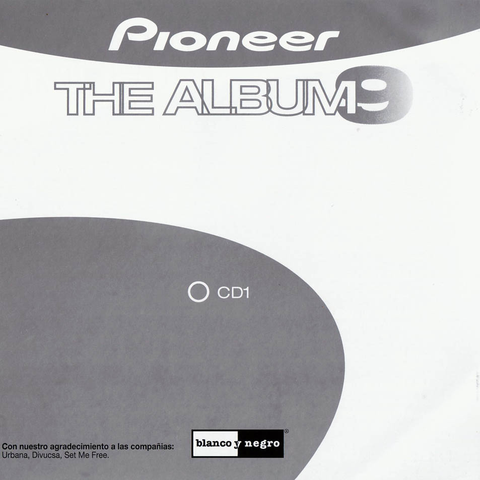 Cartula Interior Frontal de Pioneer The Album Volumen 9 House