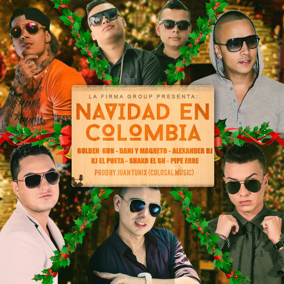 Cartula Frontal de Pipe Erre - Navidad En Colombia (Ft. Golden Gun, Alexander Dj, Kj El Poeta, Shako, Dani & Magneto) (Cd Single)