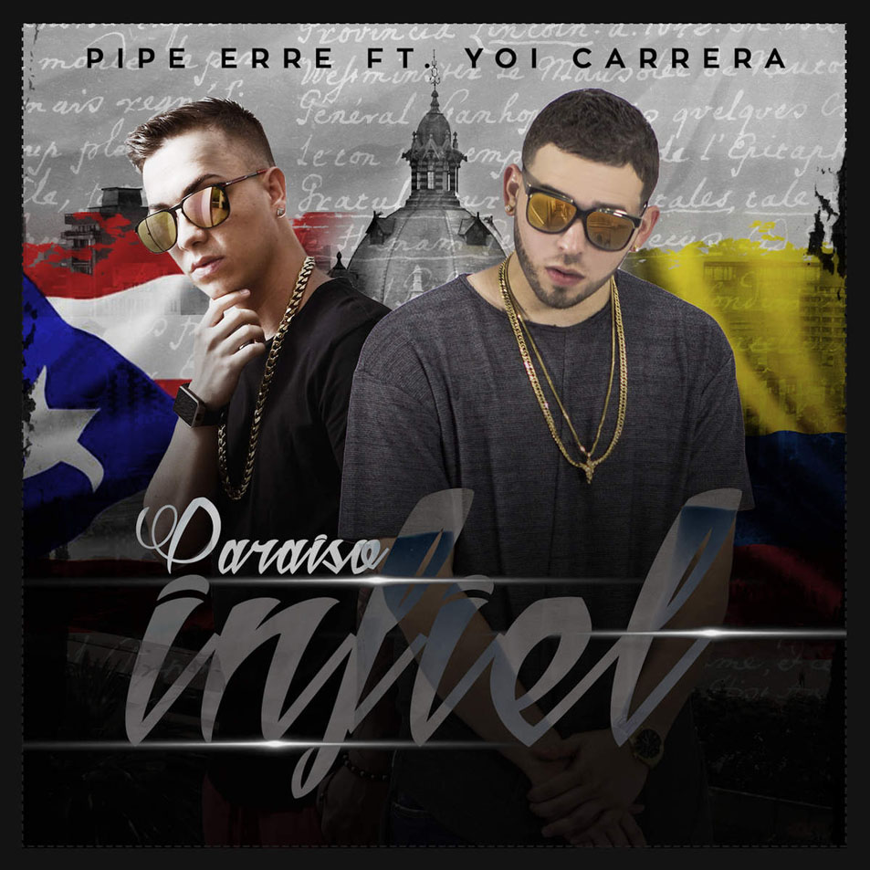 Cartula Frontal de Pipe Erre - Paraiso Infiel (Featuring Yoi Carrera) (Cd Single)
