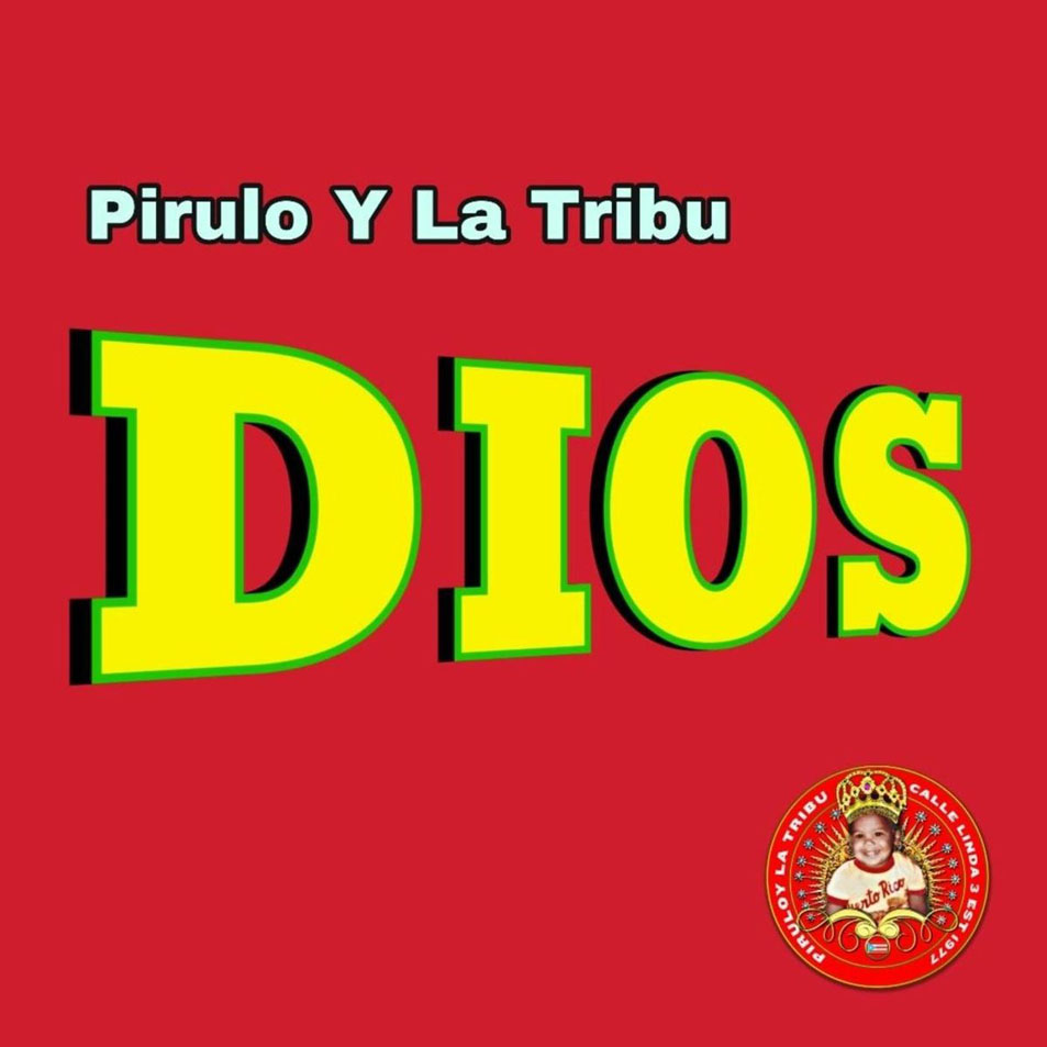 Cartula Frontal de Pirulo Y La Tribu - Dios (Cd Single)