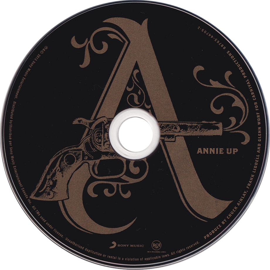 Cartula Cd de Pistol Annies - Annie Up