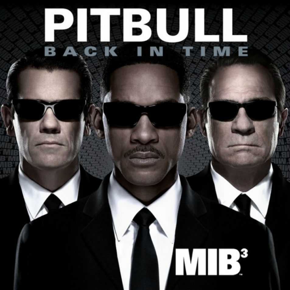 Cartula Frontal de Pitbull - Back In Time (Cd Single)