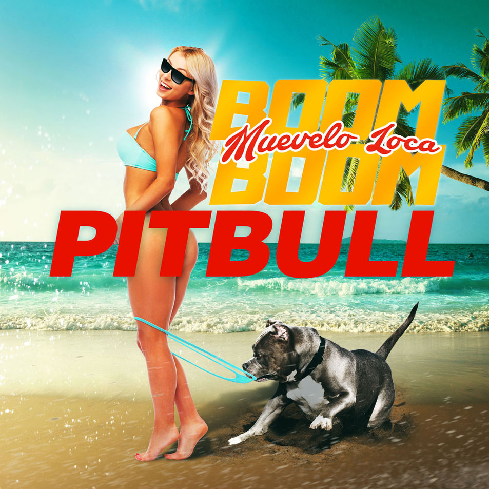 Cartula Frontal de Pitbull - Muevelo Loca Boom Boom (Cd Single)