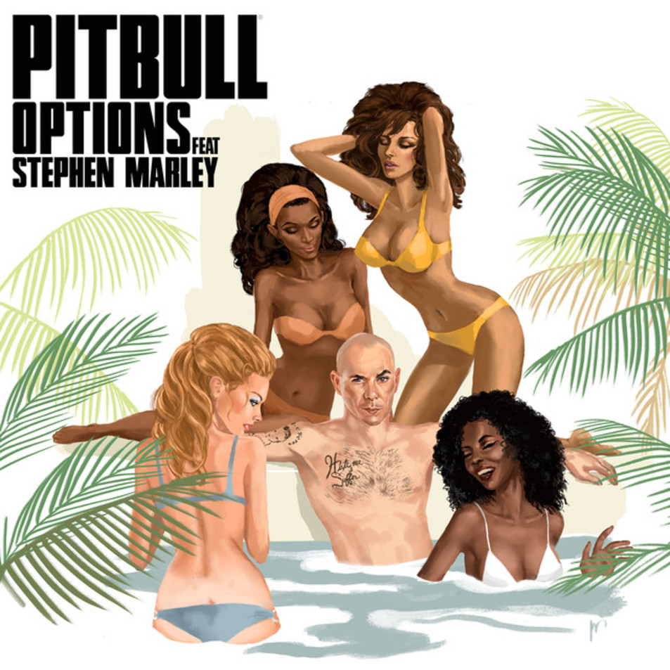 Cartula Frontal de Pitbull - Options (Featuring Stephen Marley) (Cd Single)