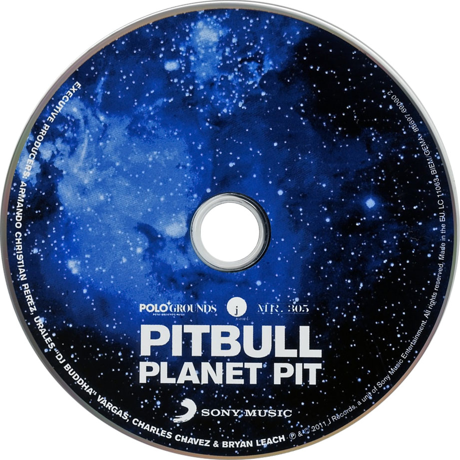 Cartula Cd de Pitbull - Planet Pit