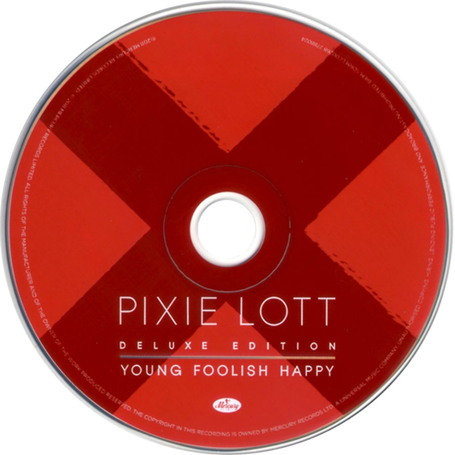 Cartula Cd de Pixie Lott - Young Foolish Happy (Deluxe Edition)