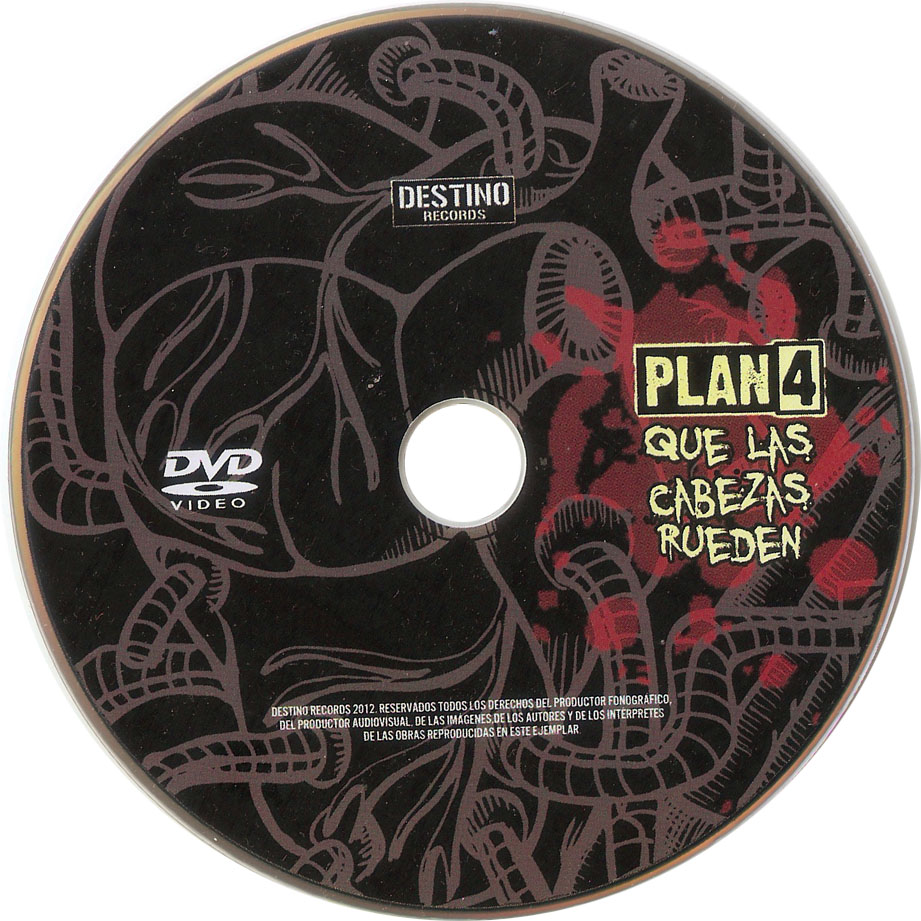 Cartula Dvd de Plan 4 - Que Las Cabezas Rueden (Dvd)