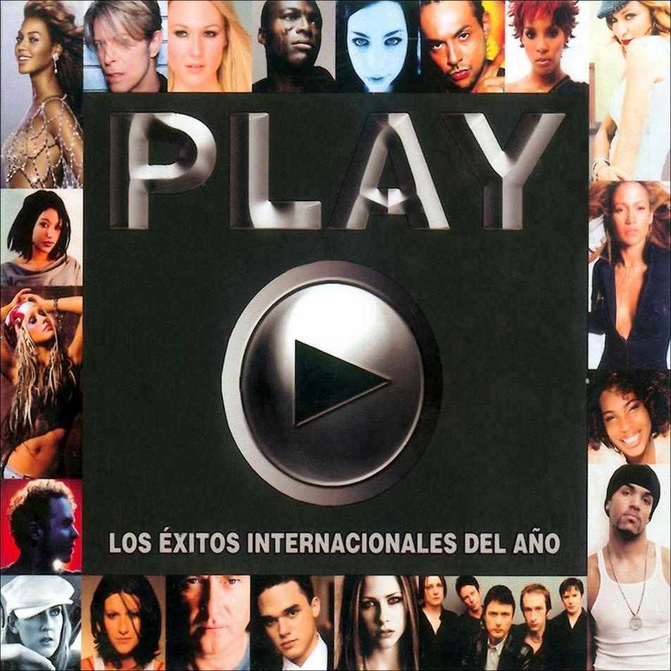 Carátula Frontal de Play Los Exitos Internacionales Del Año