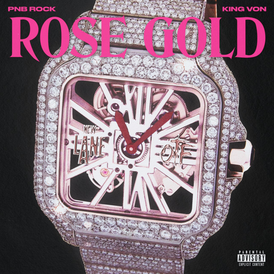 Cartula Frontal de Pnb Rock - Rose Gold (Featuring King Von) (Cd Single)