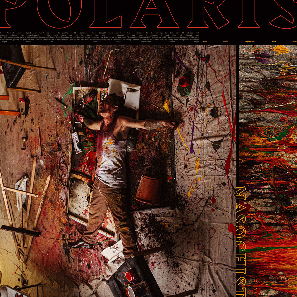 Cartula Frontal de Polaris - Masochist (Cd Single)