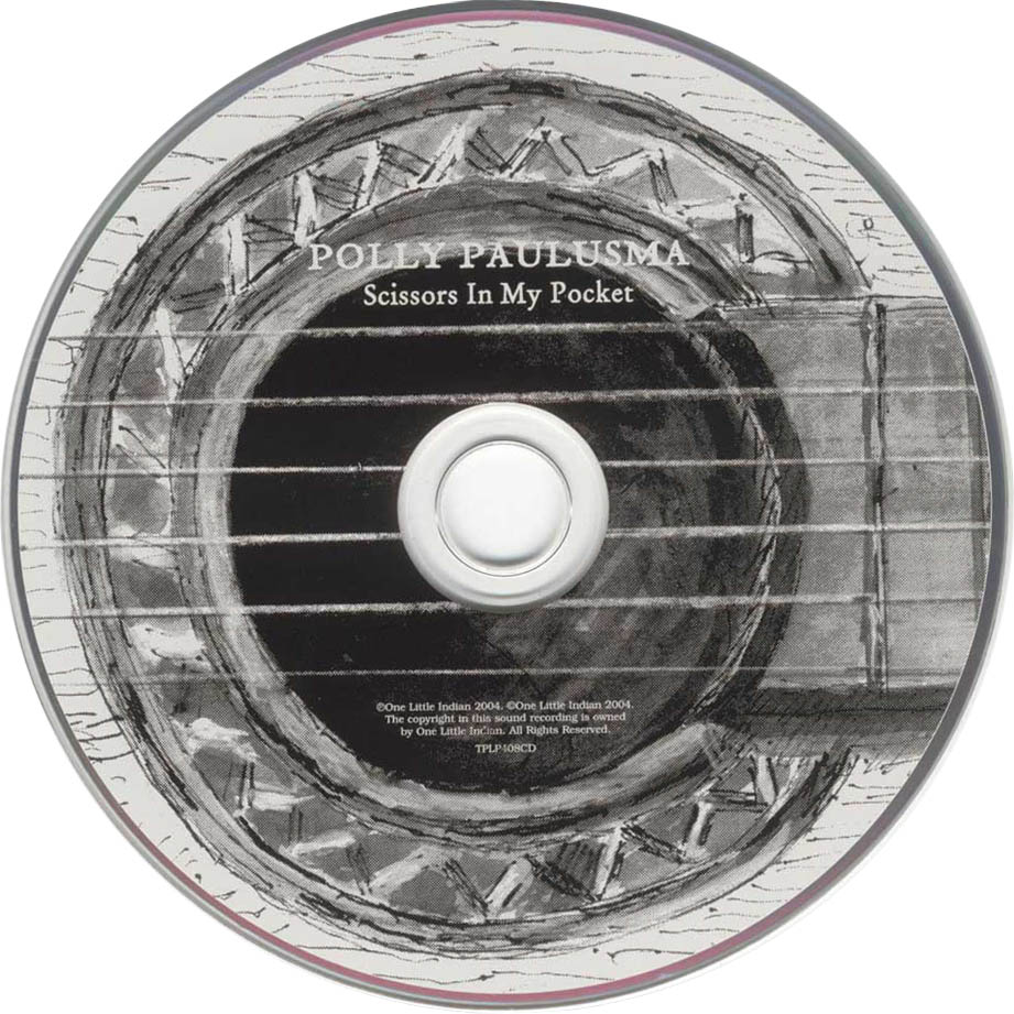 Cartula Cd de Polly Paulusma - Scissors In My Pocket