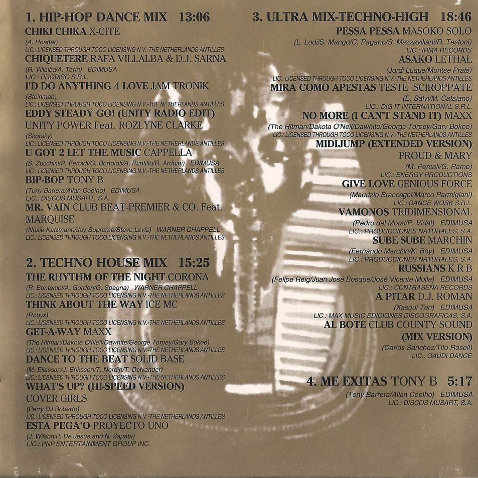 Car�tula Interior Frontal de Polymarchs Produccion '95