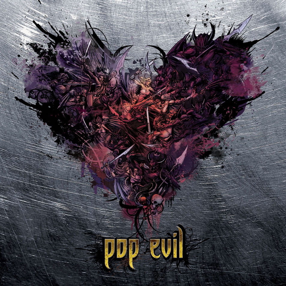 Cartula Frontal de Pop Evil - War Of Angels