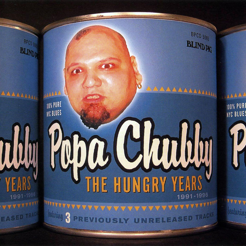 Cartula Frontal de Popa Chubby - The Hungry Years