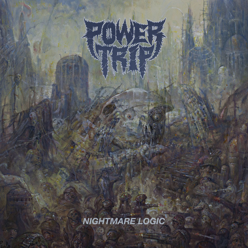 Cartula Frontal de Power Trip - Nightmare Logic