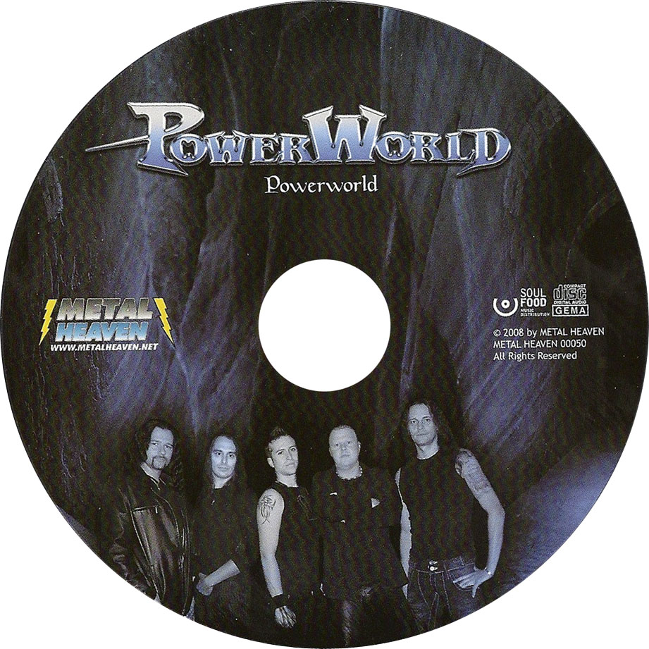 Cartula Cd de Powerworld - Powerworld