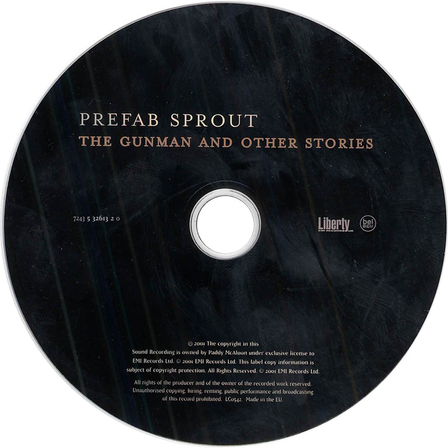 Cartula Cd de Prefab Sprout - The Gunman And Other Stories