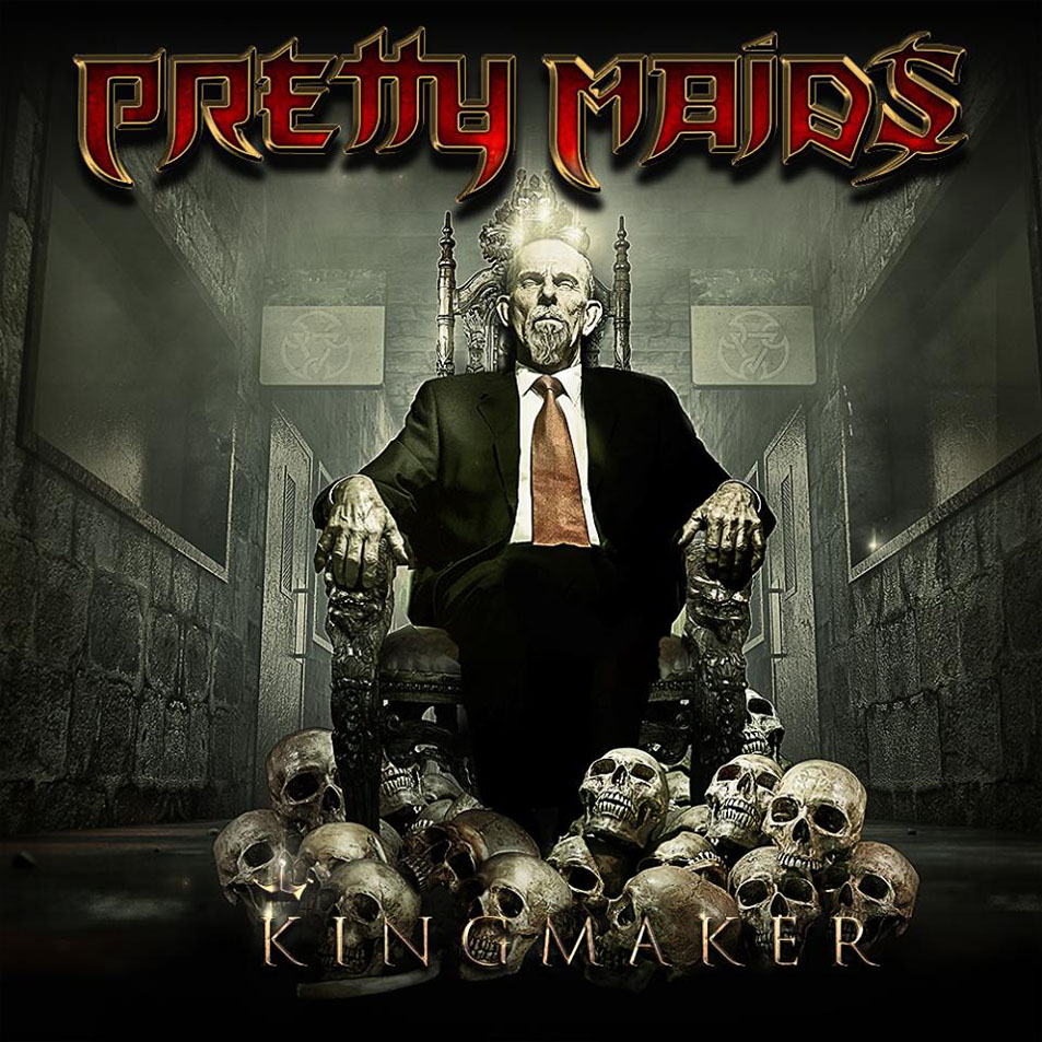 Cartula Frontal de Pretty Maids - Kingmaker