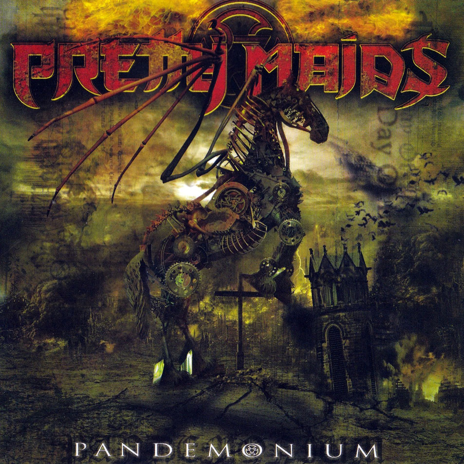 Cartula Frontal de Pretty Maids - Pandemonium