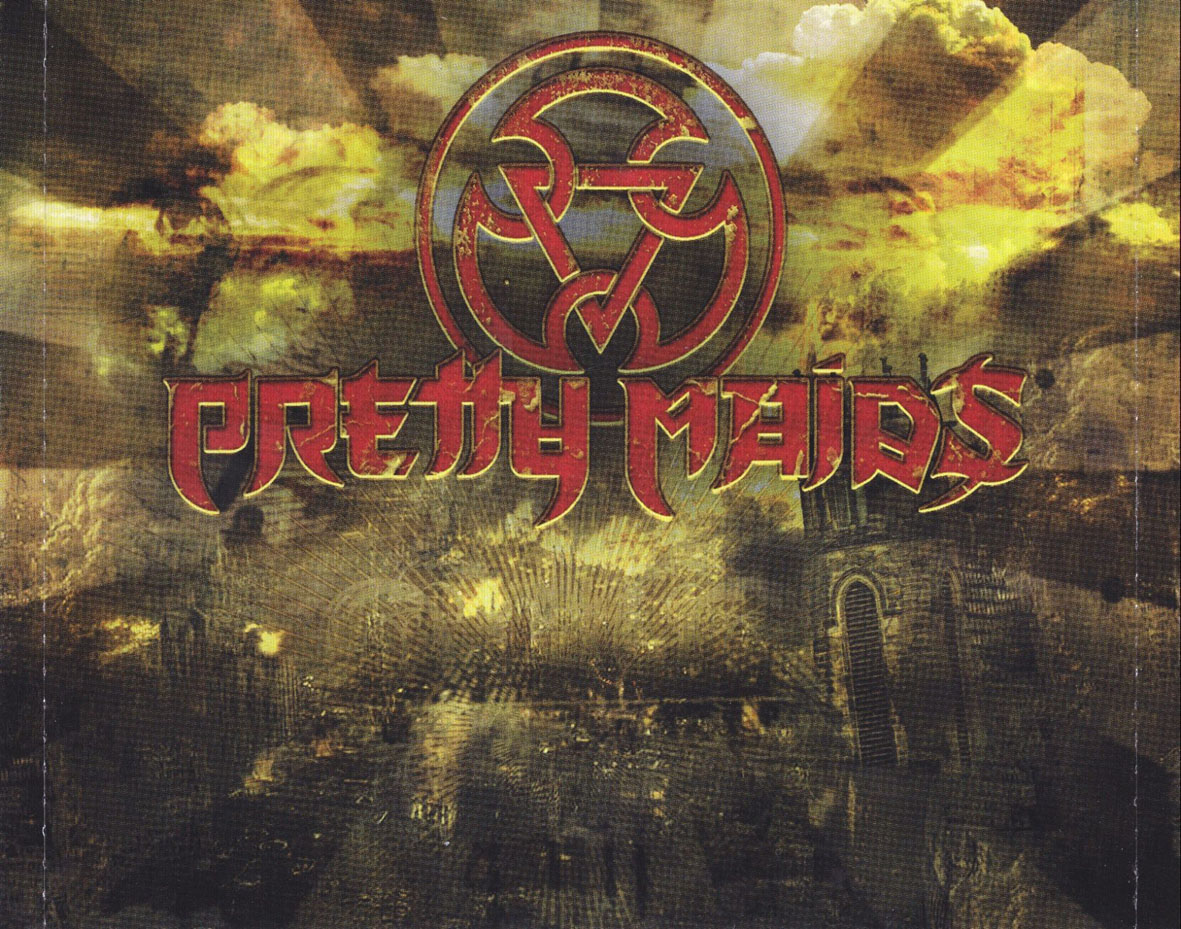 Cartula Interior Trasera de Pretty Maids - Pandemonium