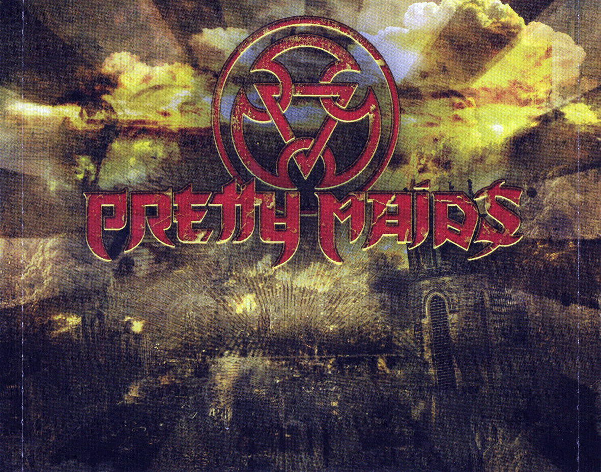 Cartula Interior Trasera de Pretty Maids - Pandemonium (Japan Edition)