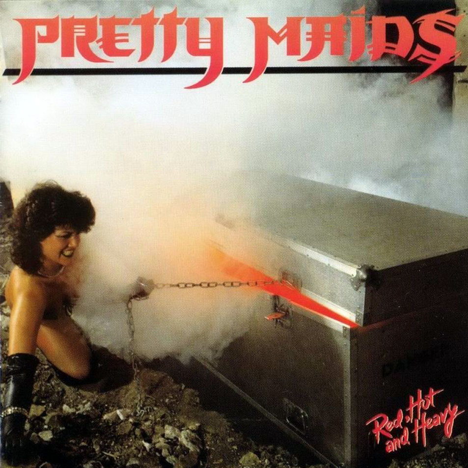 Cartula Frontal de Pretty Maids - Red, Hot And Heavy