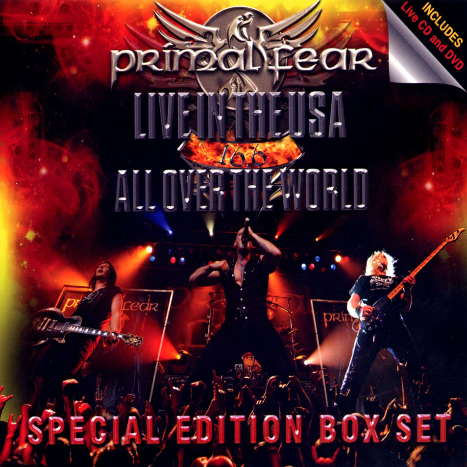 Cartula Frontal de Primal Fear - 16.6 All Over The World (Limited Edition)