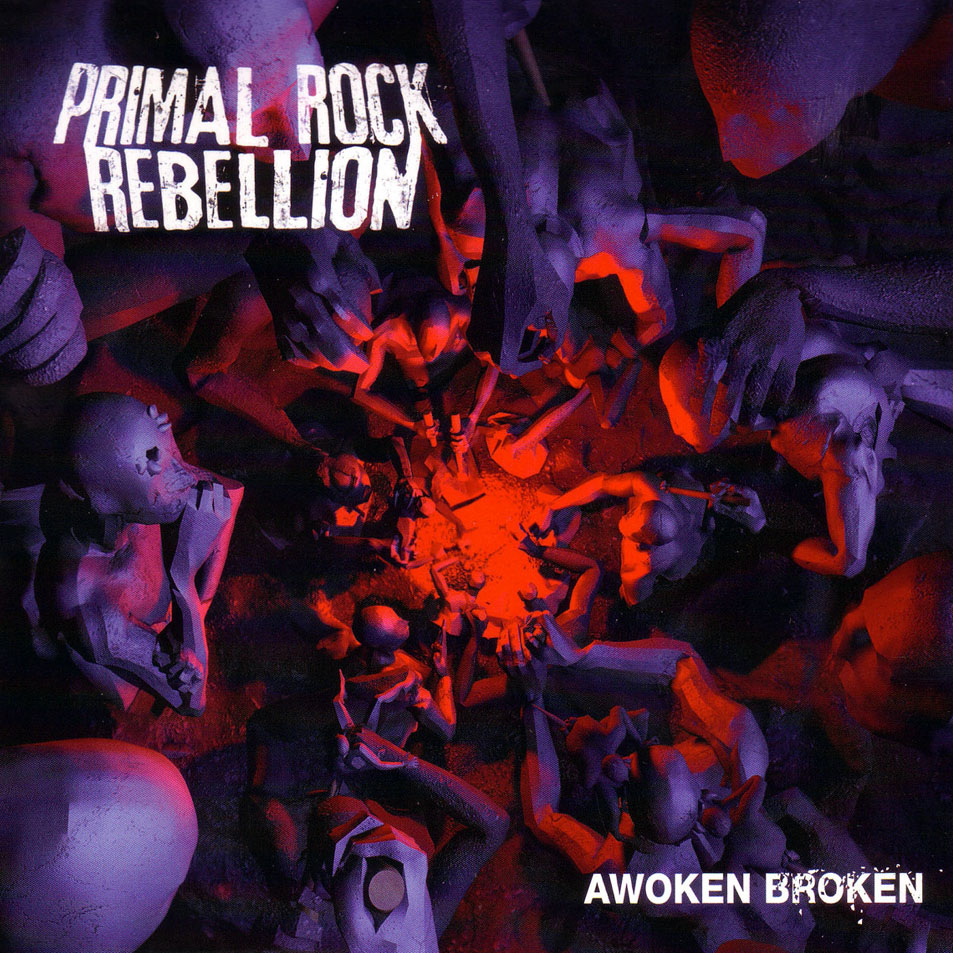 Cartula Frontal de Primal Rock Rebellion - Awoken Broken