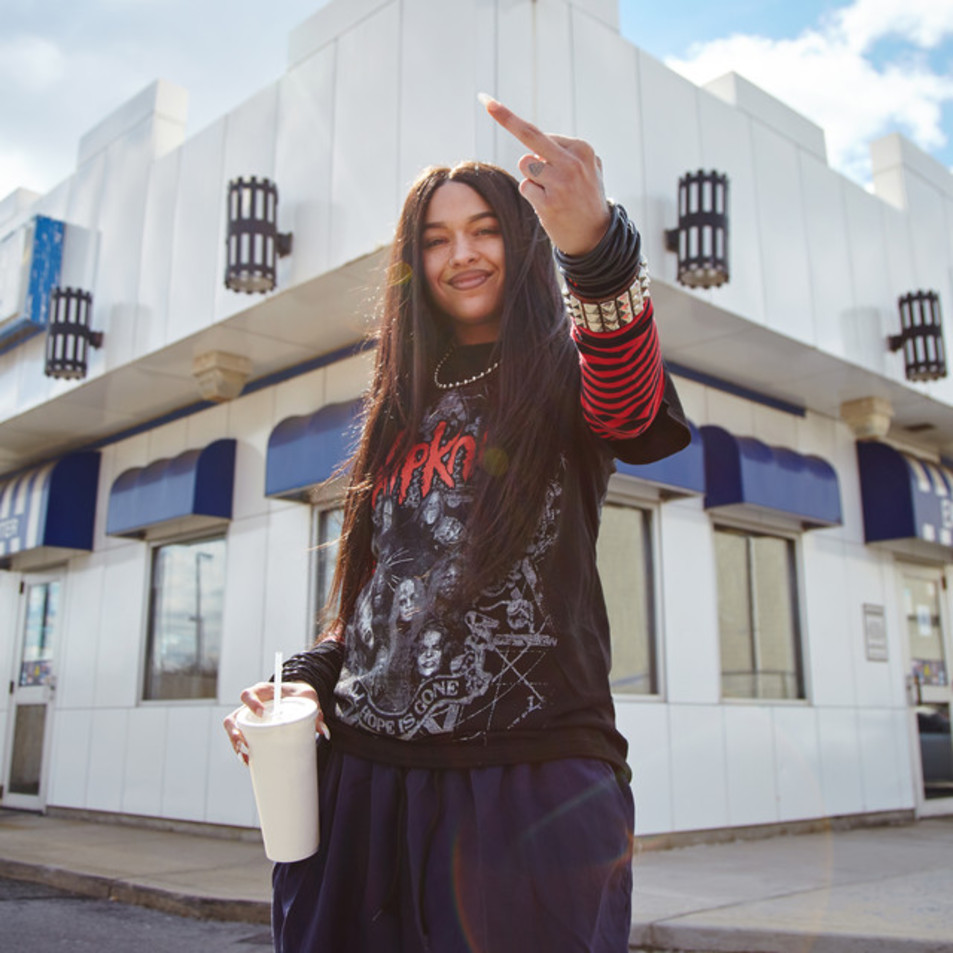 Cartula Frontal de Princess Nokia - A Girl Cried Red (Cd Single)