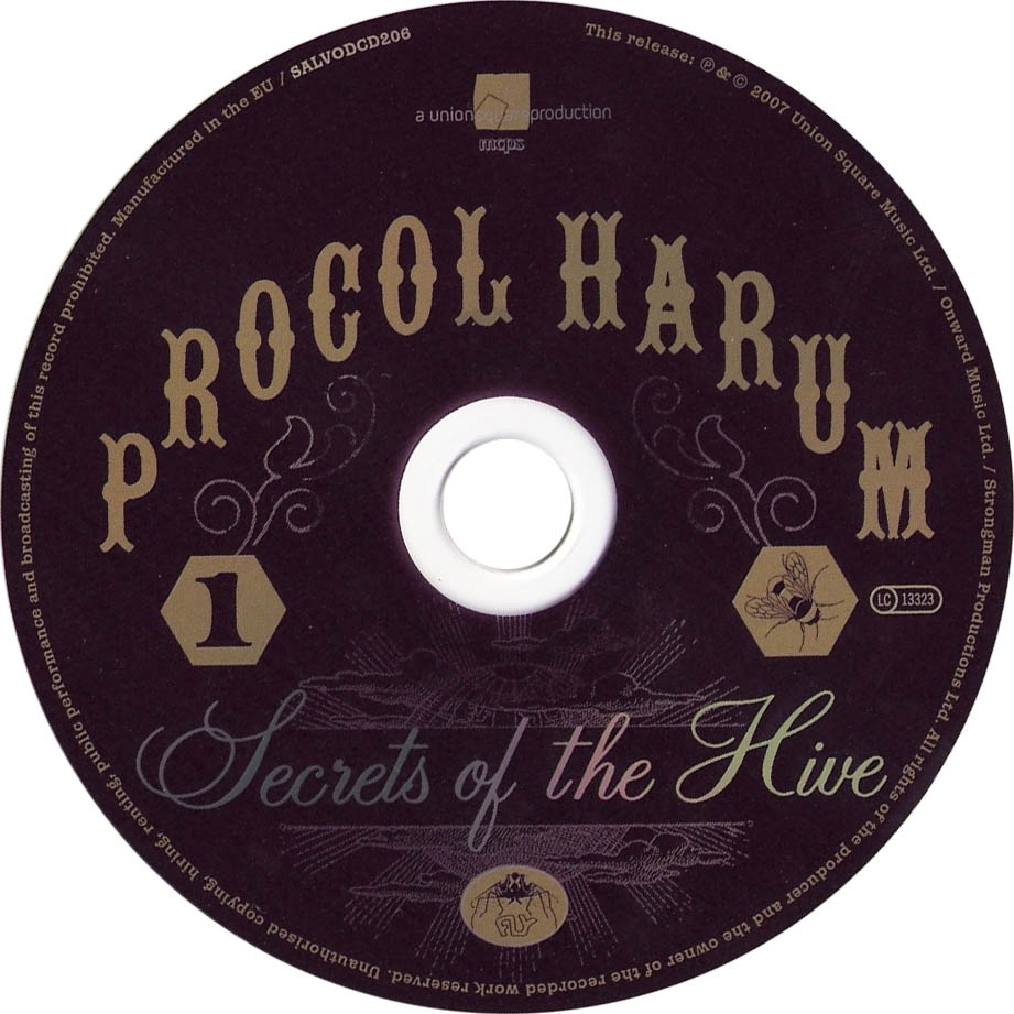 Cartula Cd1 de Procol Harum - Secrets Of The Hive (The Best Of Procol Harum)