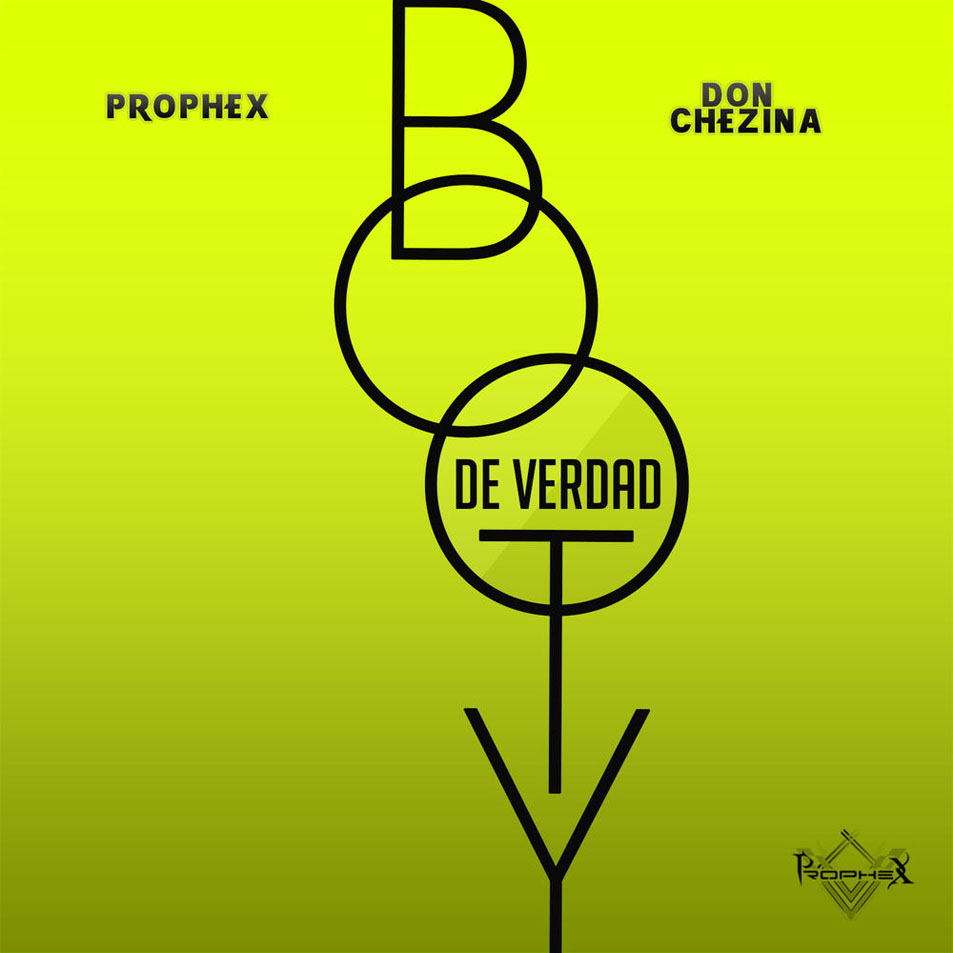 Cartula Frontal de Prophex - Booty De Verdad (Featuring Don Chezina) (Cd Single)