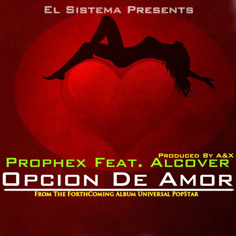 Cartula Frontal de Prophex - Opcion De Amor (Featuring Alcover) (Cd Single)