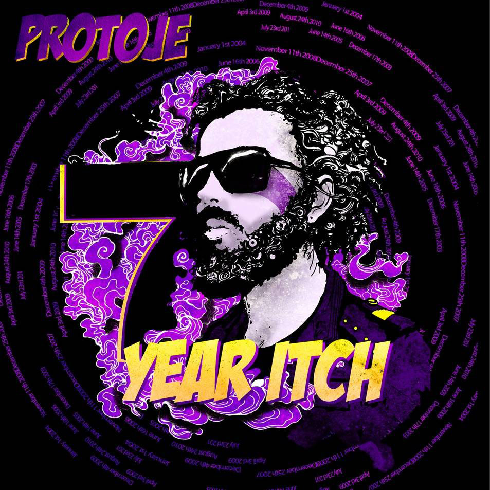 Cartula Frontal de Protoje - Seven Year Itch