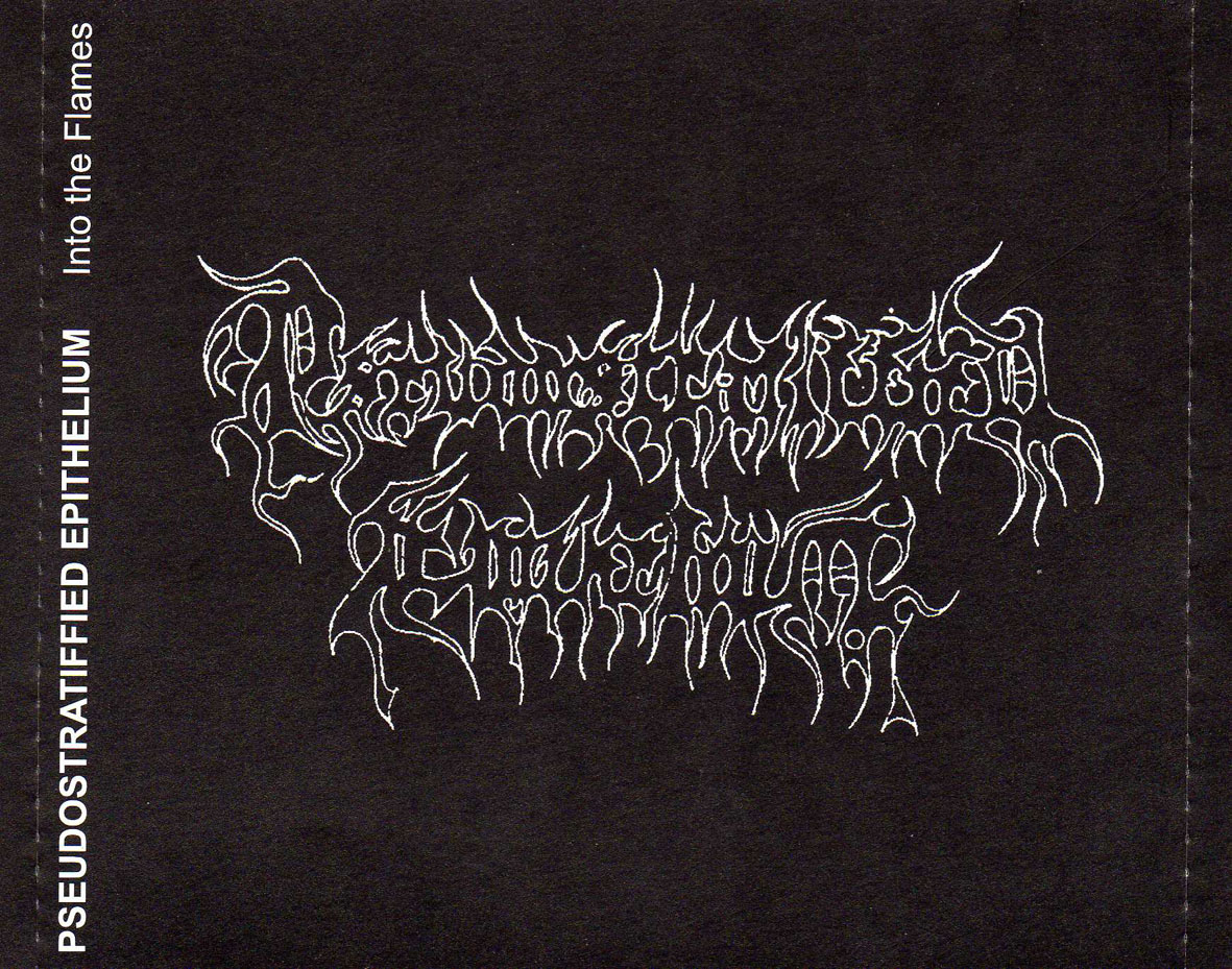 Cartula Interior Trasera de Pseudostratiffied Epithelium - Into The Flames