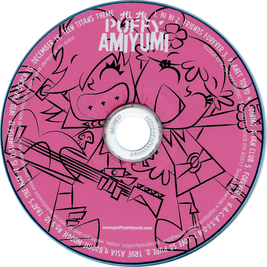 HI HI PUFFY AMIYUMI CD