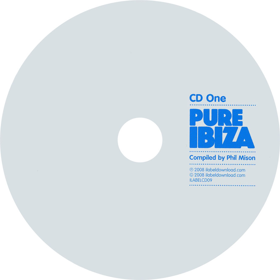 Cartula Cd1 de Pure Ibiza (2008)