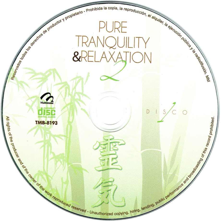 Car�tula Cd1 de Pure Tranquility & Relaxation 2