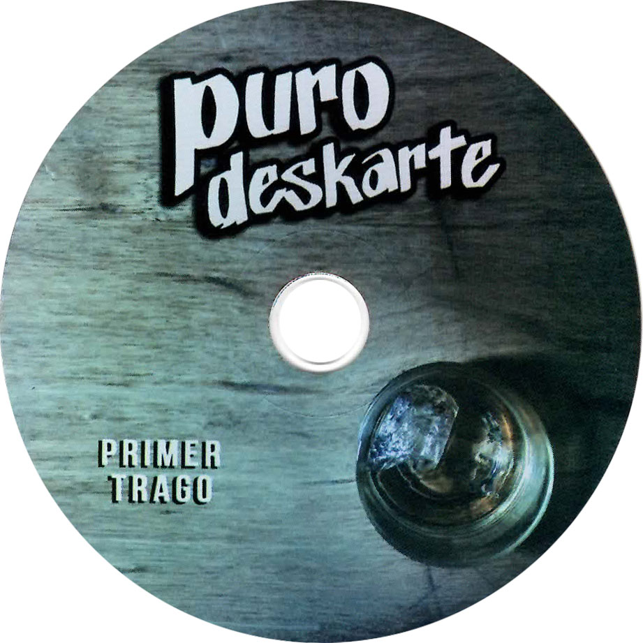 Cartula Cd de Puro Deskarte - Primer Trago
