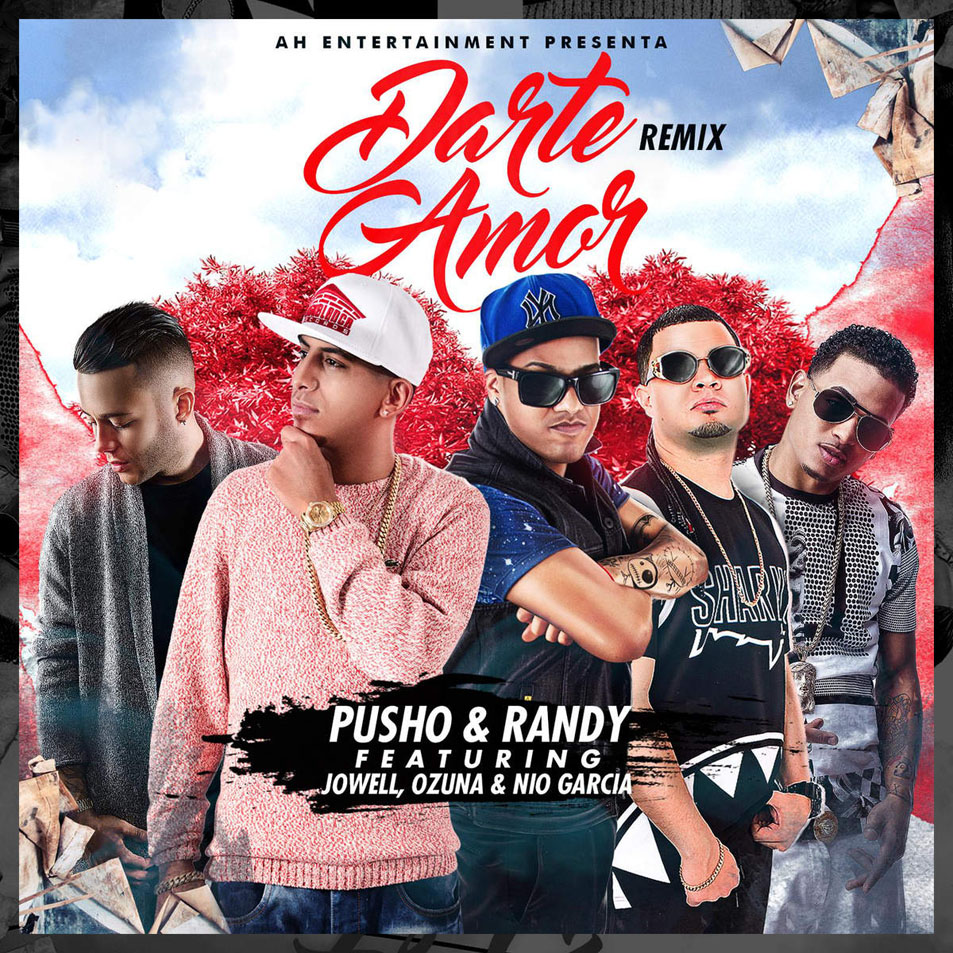Cartula Frontal de Pusho - Darte Amor (Featuring Ozuna, Nio Garcia, Jowell & Randy) (Remix) (Cd Single)