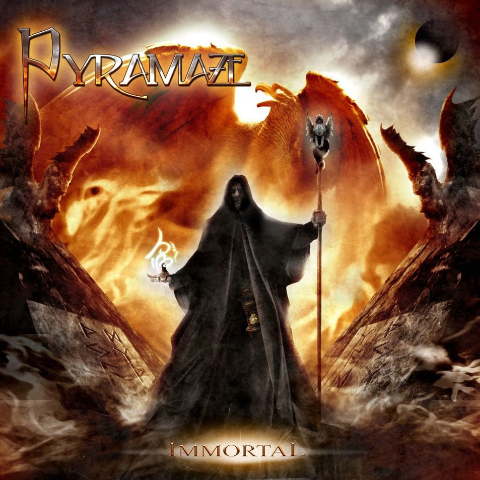 Cartula Frontal de Pyramaze - Immortal