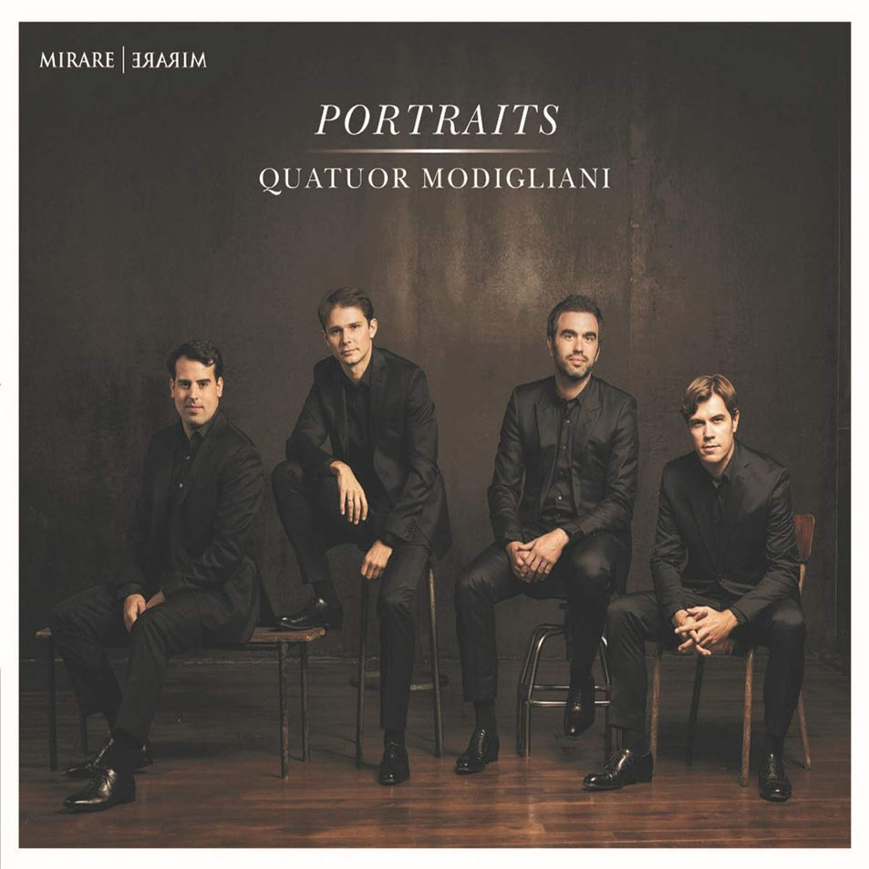 Cartula Frontal de Quatuor Modigliani - Portraits