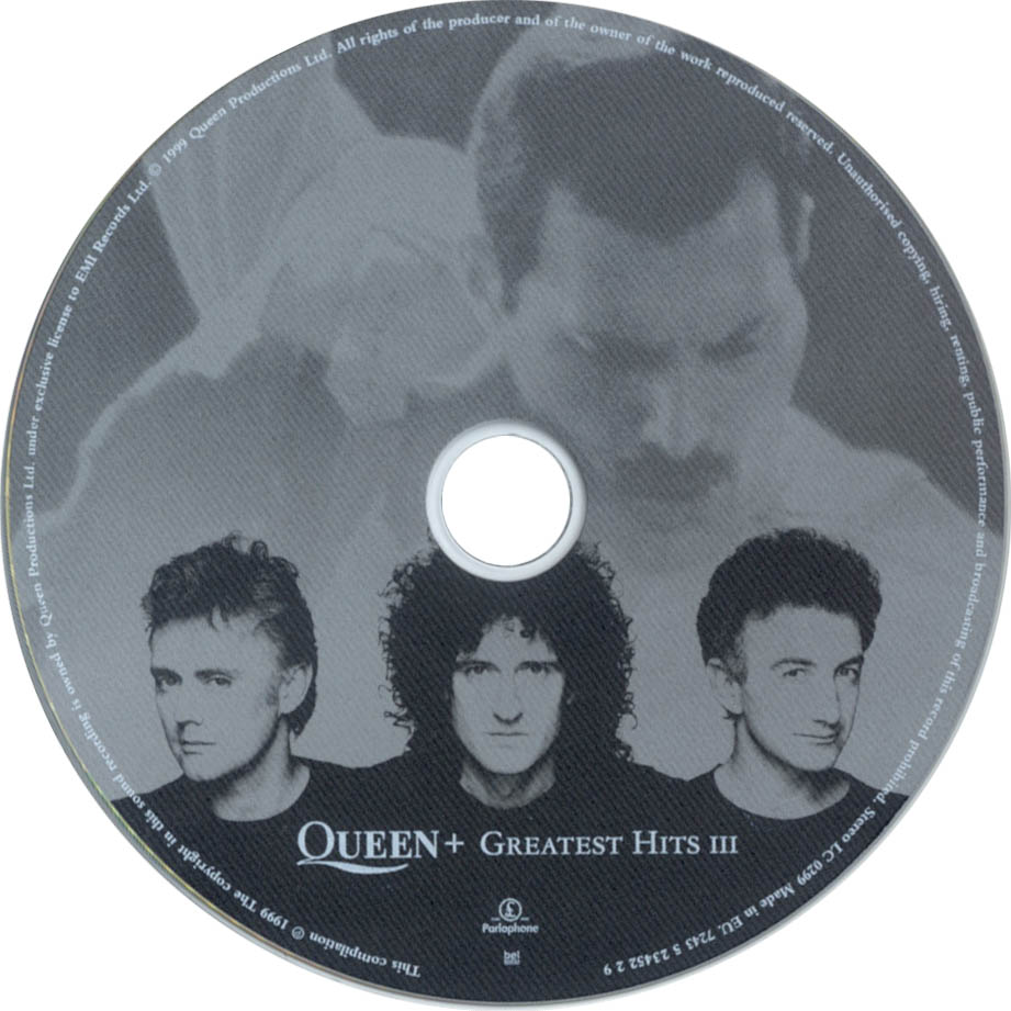Cartula Cd de Queen - Greatest Hits III